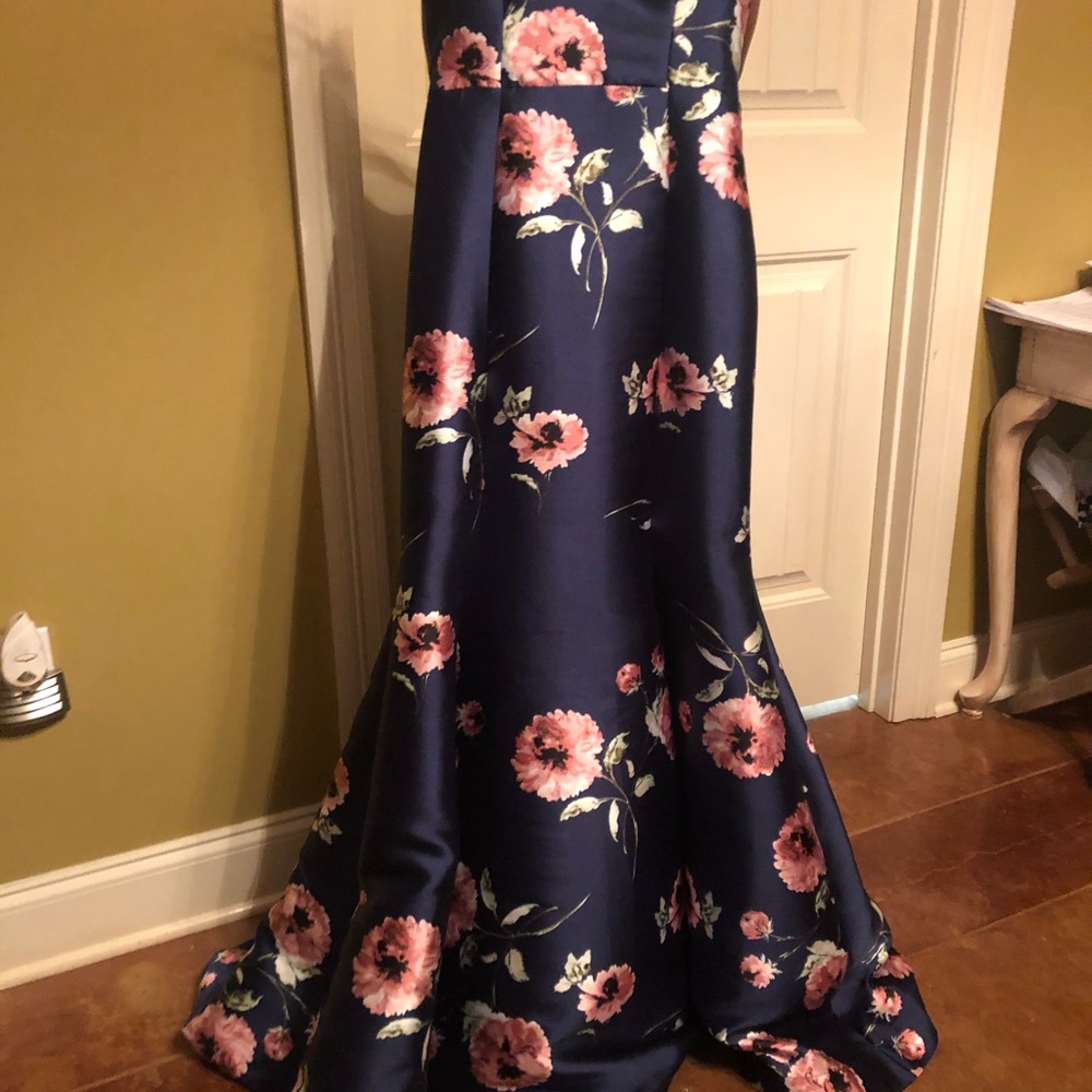 Floral formal dress